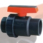UPVC Single Union Spring Check Valve Thread Connector 