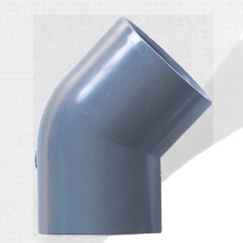 ASTM SCH80 CPVC Elbow 45° Dark Grey Color 