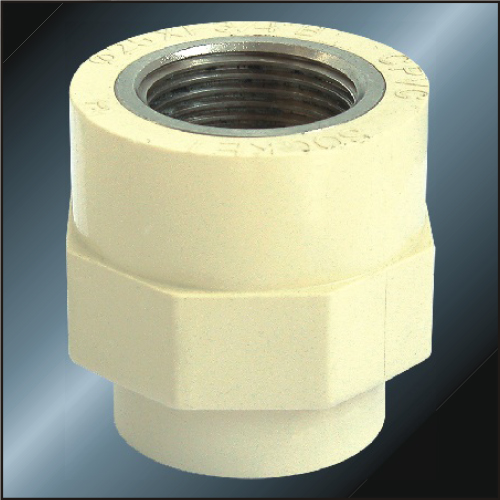 DIN PN16 Water Supply Cpvc Female Socket Brass 