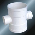 Bs5255/4514 Drainage Upvc Reducing Cross Grey Color 